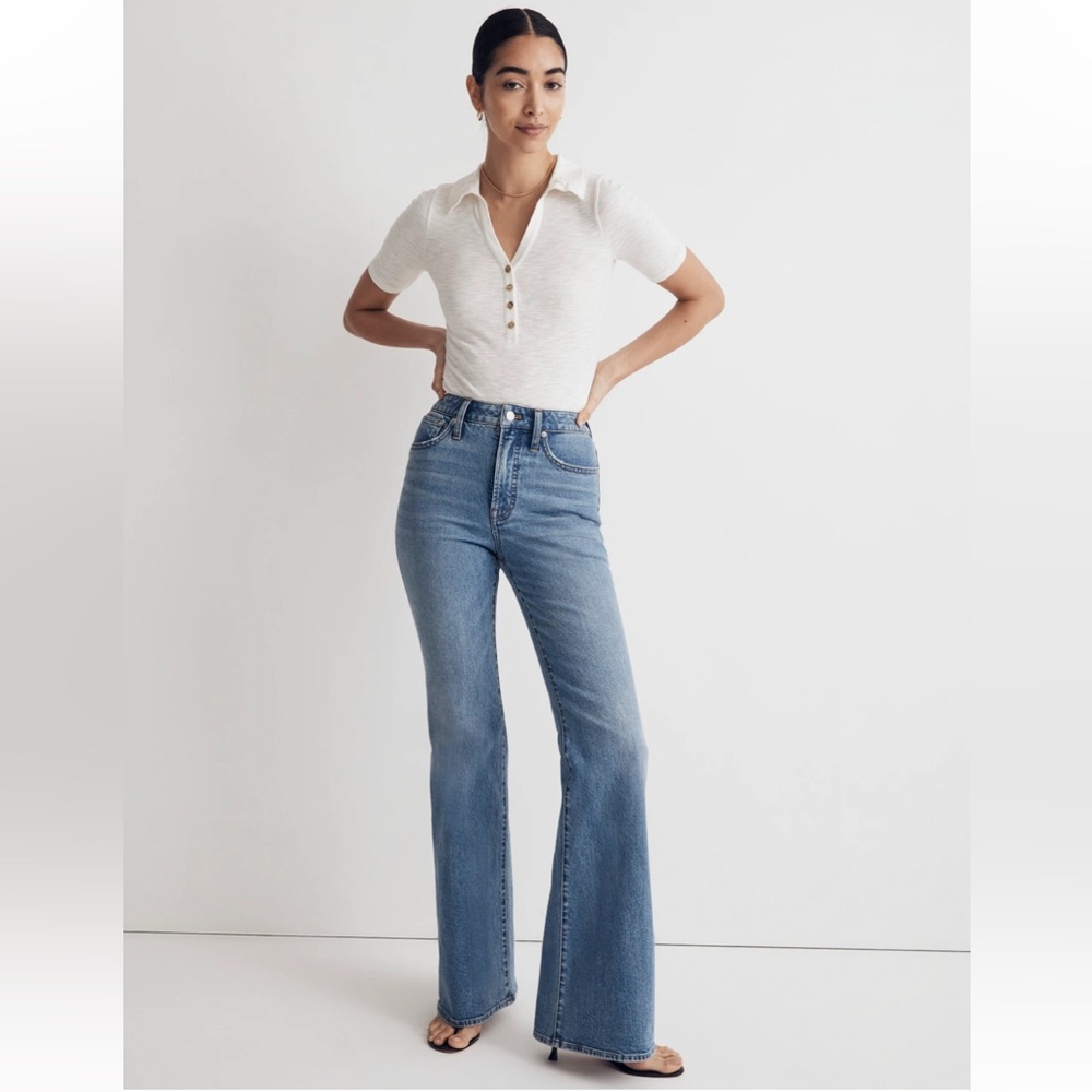 Madewell The Perfect Vintage Flare Jean, size 25